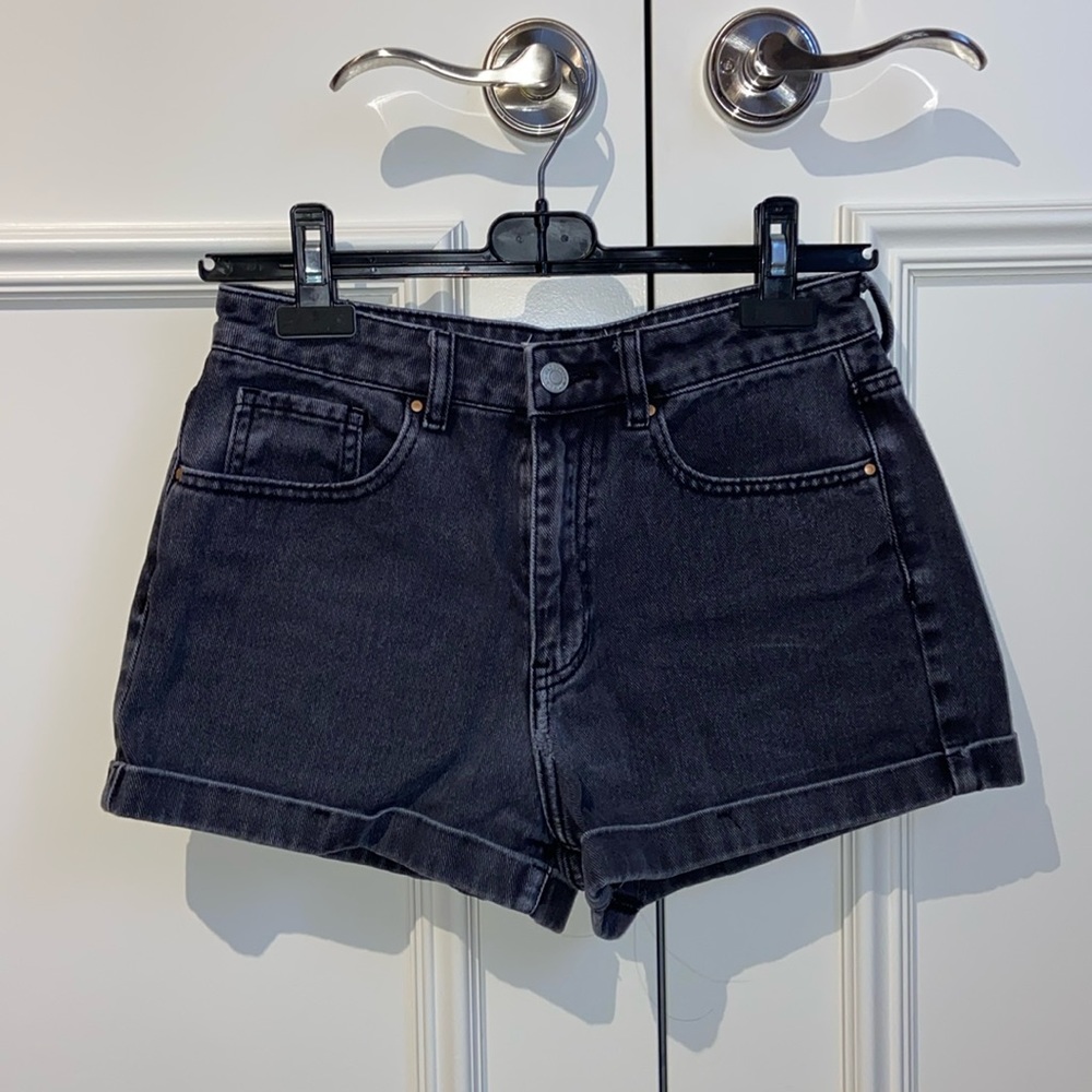 PacSun Black Jean Shorts